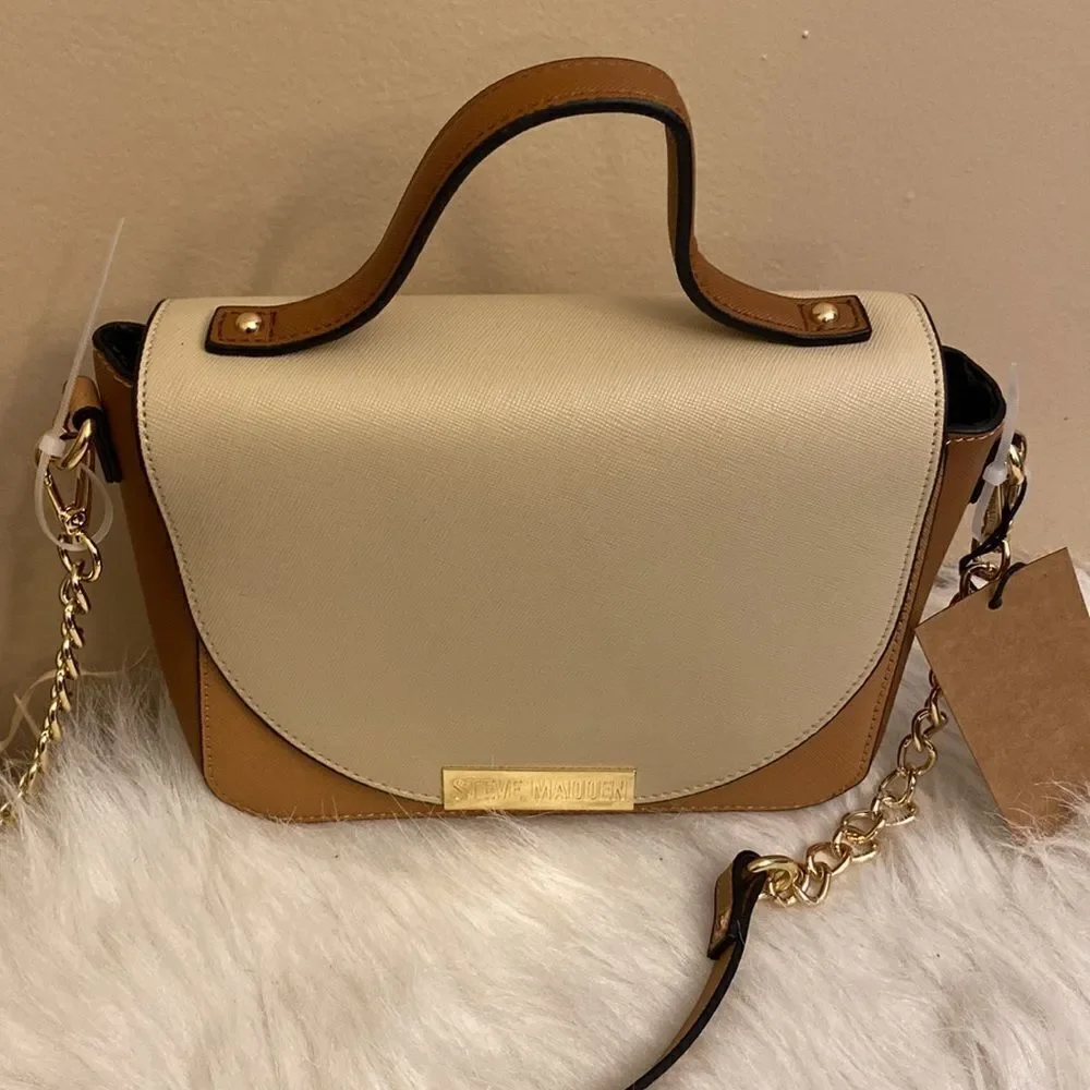 NWT Steve Madden (Bmelodie) Crossbody Bag - Cognac